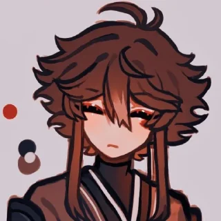 😕 emoji heizou by @stickerhut Telegram sticker 24 of 41