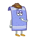 🤔 emoji TOWELIE @TOWELIELIFE Telegram sticker 13 of 20