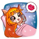 💋 emoji Alice Fox Telegram sticker 18 of 30
