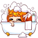 🛁 emoji Alice Fox Telegram sticker 11 of 30