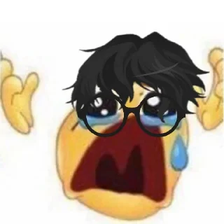 😭 emoji ike esthetics Telegram sticker 22 of 25