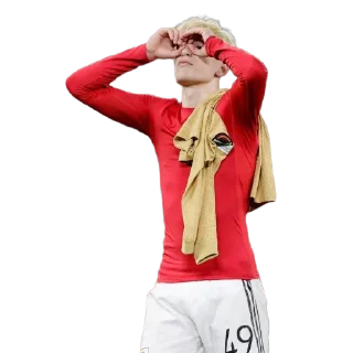 🧐 emoji Manchester United by Andy L Telegram sticker 15 of 115
