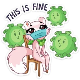 Sticker from Розовая Нура (@TgSticker)