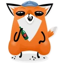😜 emoji Foxy Telegram sticker 20 of 20