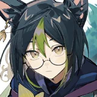🤨 emoji * :ﾟ･✧Тигнари✧･ﾟ:* Telegram sticker 12 of 30