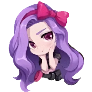 😍 emoji Mlbb Telegram sticker 15 of 19