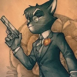🌟 emoji 🥃mordecai lackadaisy🥃 Telegram sticker 21 of 45
