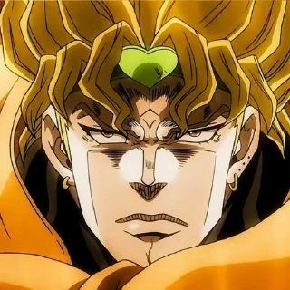 😐 emoji Dio Telegram sticker 11 of 37