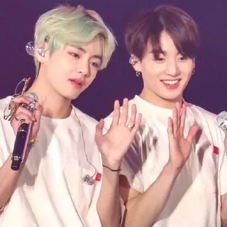 Sticker from vkook moments ༼ つ ◕◡◕ ༽つ