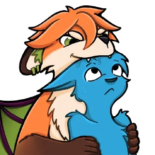🦴 emoji FnQwZz / @fnqwzz (Кьюз) Telegram sticker 9 of 101
