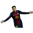 👐 emoji Barcelona Telegram sticker 8 of 20