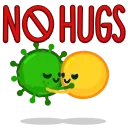 🤗 emoji The Virus Telegram sticker 15 of 30