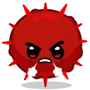 😡 emoji The Virus Telegram sticker 11 of 30