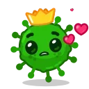 😘 emoji The Virus Telegram sticker 2 of 30