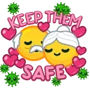 🥰 emoji The Virus Telegram sticker 18 of 30