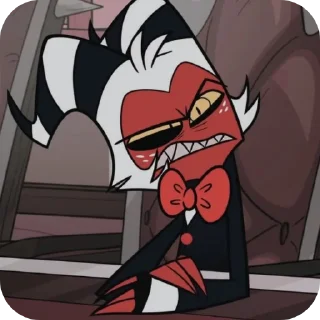 🧐 emoji Moxxie • @Earth928B Telegram sticker 11 of 40