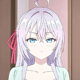 😳 emoji Аля иногда кокентничает @anime_sticks Telegram sticker 6 of 20