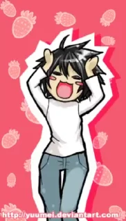 🤍 emoji Тетрадь смерти|L🤍
@behindbars222 ➡️ @Ctikerubot Telegram sticker 17 of 52