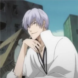 ☺️ emoji gin ichimaru @blyachsquad Telegram sticker 13 of 88
