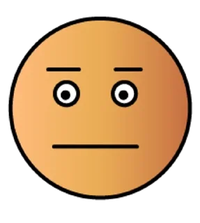 😐 emoji Дурак Telegram sticker 11 of 25