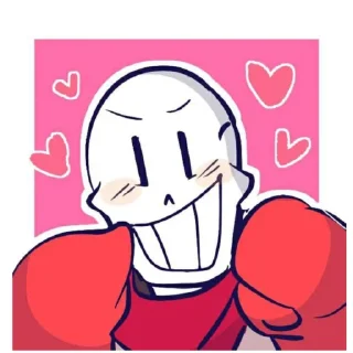 ❣️ emoji papyrus by @naixbokxvs Telegram sticker 14 of 23