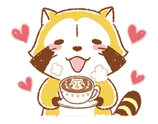 ☕️ emoji Gentle Rascal Pop-Up Telegram sticker 10 of 21