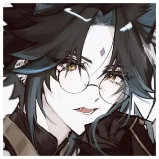 🪭 emoji #genshinimpact/сяо @TgEmodziBot Telegram sticker 19 of 106