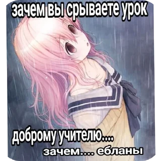 🖼 emoji чвк няшки от моклзя🐰 Telegram sticker 15 of 59
