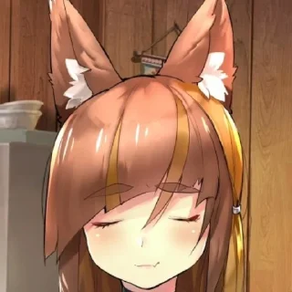 😌 emoji Wolf tails (Автор @FFB_EDITS ня) Telegram sticker 4 of 21