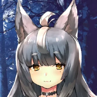 😀 emoji Wolf tails (Автор @FFB_EDITS ня) Telegram sticker 19 of 21