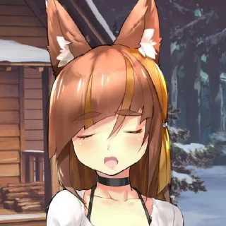 🙄 emoji Wolf tails (Автор @FFB_EDITS ня) Telegram sticker 21 of 21