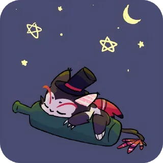 Sticker from @HazbinStick