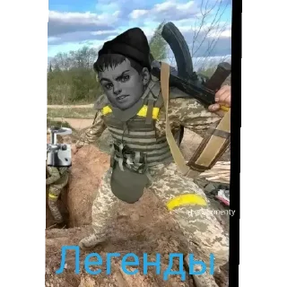 Sticker from Пенис