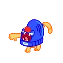 👎 emoji A Cat in a Hat Telegram sticker 21 of 21
