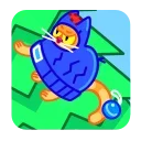 😤 emoji A Cat in a Hat Telegram sticker 8 of 21