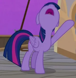😠 emoji Twilight | @MyLittlePony_bots Telegram sticker 14 of 120