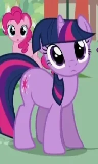 😕 emoji Twilight | @MyLittlePony_bots Telegram sticker 6 of 120