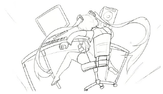 😤 emoji Hatsune Miku by @LawKraft Telegram sticker 17 of 35