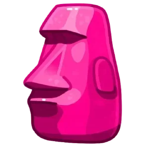 🗿 emoji Больше стикеров 👉🏻 @stickertg4 Telegram sticker 8 of 116