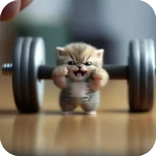 🐱 emoji атлант Telegram sticker 2 of 34