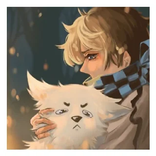 Sticker from Ло и немножка Дейви🌹