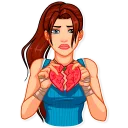 💔 emoji Tomb Raider Telegram sticker 22 of 30