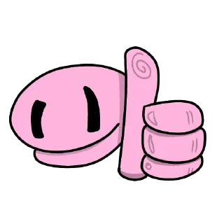 👍 emoji Pack of @gegeman Telegram sticker 13 of 14