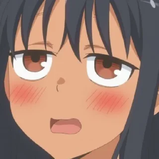 😩 emoji Nagatoro Telegram sticker 8 of 8