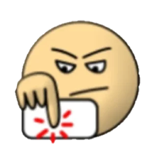😤 emoji fool alone Telegram sticker 17 of 24