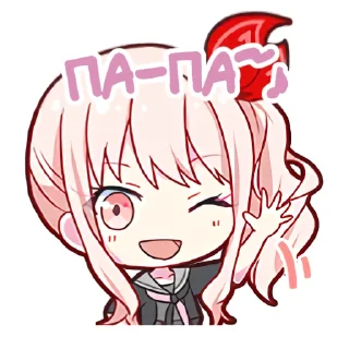 🎀 emoji Акіяма Мідзукі @hoshiyaku Telegram sticker 15 of 45