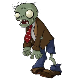 Sticker from PvZ 1 zombies