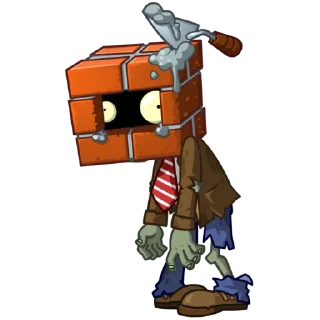 Sticker from PvZ 2 Pack Zombies #1 @IlyaAlekseev2007