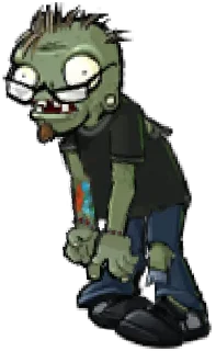 😎 emoji Zombies pvz pack Telegram sticker 16 of 22