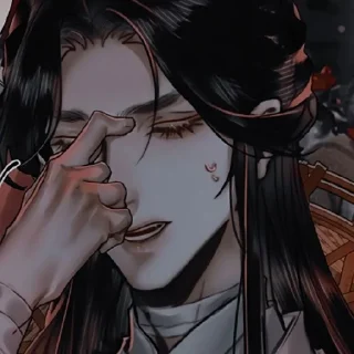 🤔 emoji Се Лянь Telegram sticker 12 of 31